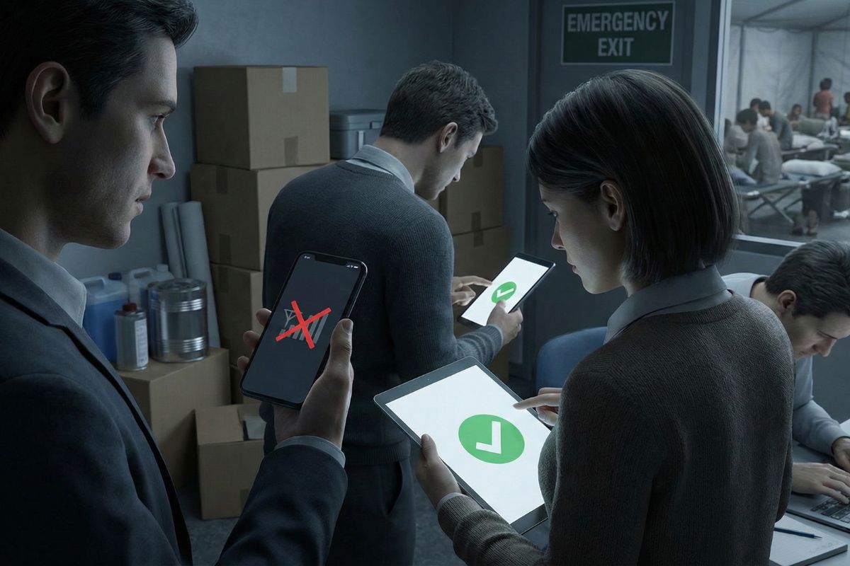 安否確認｜ポイント｜注意点