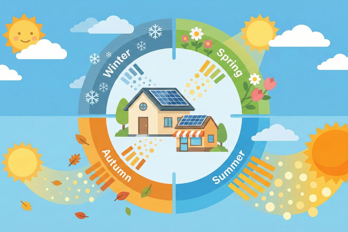 太陽光パネル1kWの年間発電量の目安